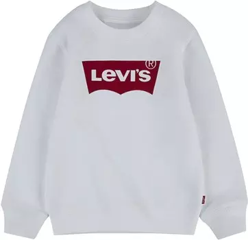 Толстовка Levi's Kids LEVIS KIDS REGULAR FIT SWEATSHIRT, белый