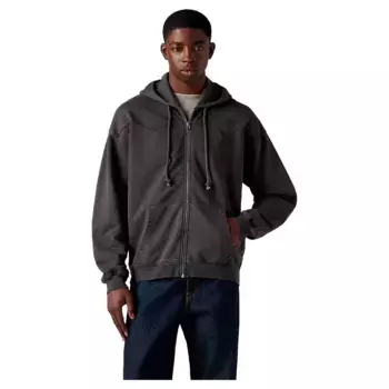 Толстовка Levi's Lowell Western full zip, черный