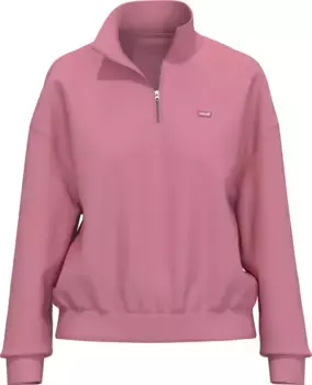Толстовка Levi's "LV Sweatshirt EVERYDAY 1/4 ZIP", из мягкой смеси хлопка, цвет Tameless Rose