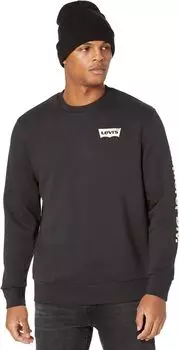 Толстовка Levi's Mens Standard Graphic Crew, цвет Woodgrain Caviar