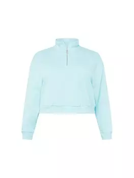 Толстовка Levi's Plus PL Cosmo 1/4 Zip, светло-синий