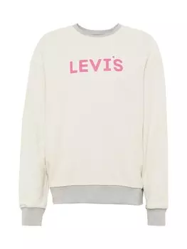 Толстовка LEVI'S RELAXD GRAPHIC CREW, кремовый