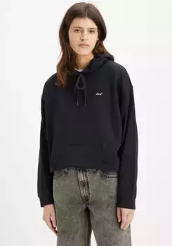 Толстовка Levi's с капюшоном "КАЖДЫЙ ДЕНЬ", цвет Caviar