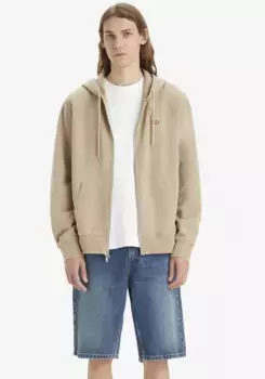 Толстовка Levi's с капюшоном "НОВАЯ ОРИГИНАЛЬНАЯ МОЛНИЯ", цвет True Chino