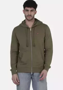 Толстовка Levi's с капюшоном "НОВАЯ ОРИГИНАЛЬНАЯ МОЛНИЯ", цвет Burnt Olive