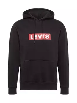 Толстовка LEVI'S T3 RELAXD GRAPHIC HOODIE, черный