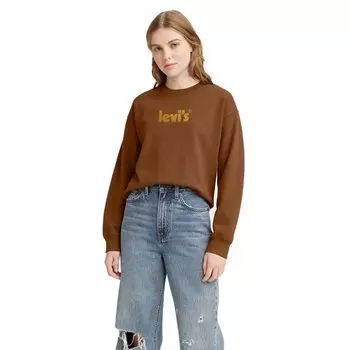 Толстовка Levis Graphic Standard, коричневый