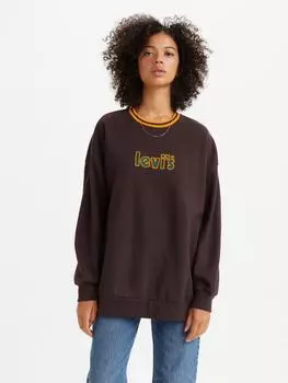 Толстовка Levis, коричневый