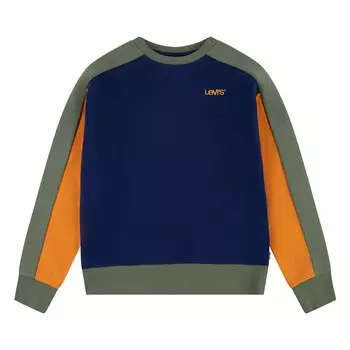 Толстовка Levis Logo Colorblock, зеленый