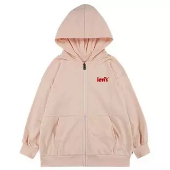 Толстовка Levis Oversized Full Zip, розовый