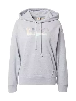 Толстовка LEVIS, пестрый серый