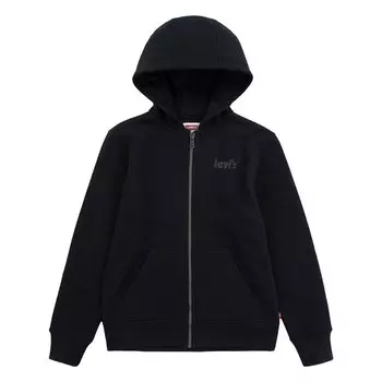 Толстовка Levis Poster Logo Full Zip, черный