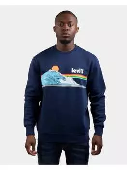 Толстовка Levis Sweatshirt, синий
