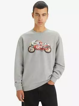 Толстовка Levis Sweatshirt, светло-серый