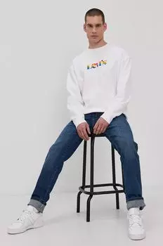 Толстовка Леви Levi's, белый