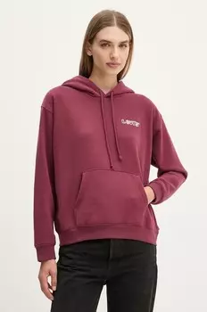 Толстовка Леви Levi'S, гранатовый