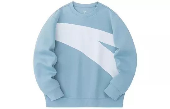 Толстовка Life Collection унисекс тонкая синяя Anta, светло-голубой