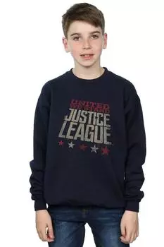 Толстовка «Лига справедливости Movie United We Stand» DC Comics, темно-синий