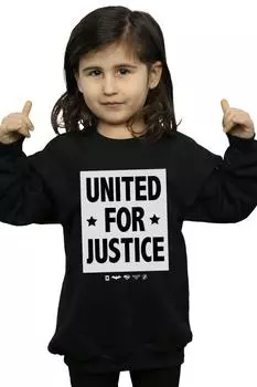 Толстовка «Лига справедливости United For Justice» DC Comics, черный