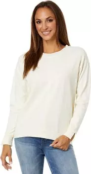Толстовка Lightweight French Terry Long Sleeve Crew Neck Sweatshirt Mod-o-doc, цвет Comfy Cream
