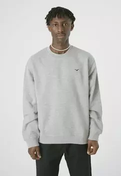 Толстовка LIGULL BOXY Cleptomanicx, цвет heather gray