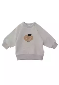 Толстовка Liliput "Franzbrtchen" с милым принтом спереди, цвет Grau-Meliert