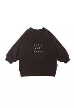 Толстовка LILIPUT little and loved, темно коричневый