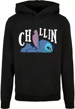 Толстовка Lilo And Stitch Chillin ABSOLUTE CULT, черный
