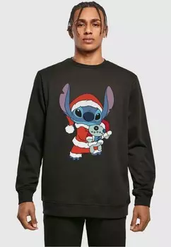 Толстовка LILO AND STITCH CHRISTMAS CREWNECK ABSOLUTE CULT, черный