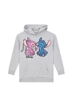 Толстовка Лило и Стич Disney, серый