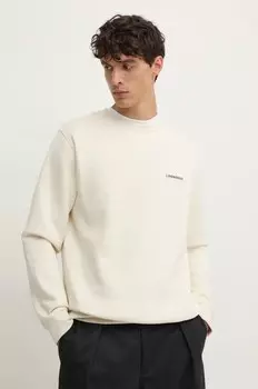 Толстовка Lindbergh из хлопка, бежевый