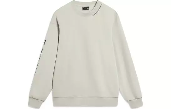 Толстовка LiNing Sports Life Collection унисекс, цвет «Ива серый»