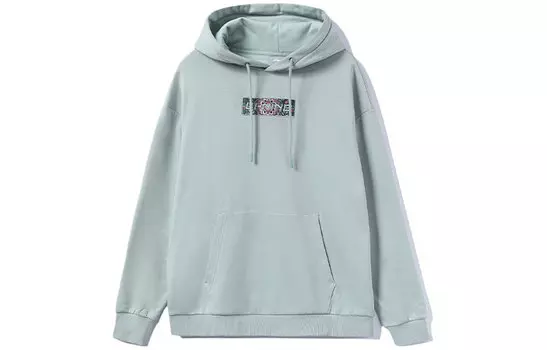 Толстовка LiNing Sports Life Collection унисекс серо-зеленого цвета