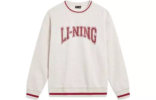 Толстовка LiNing унисекс, цвет «серый меланж»