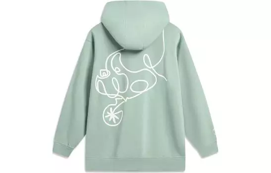 Толстовка LiNing унисекс Jade Smoke Green