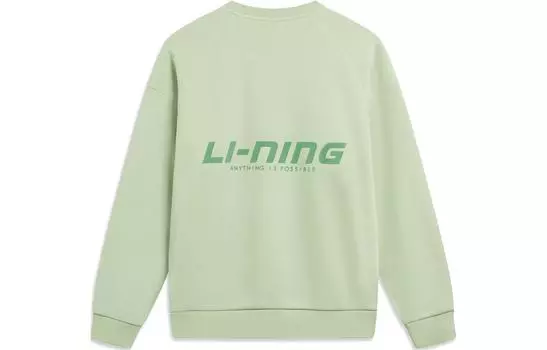 Толстовка LiNing унисекс, пустынно-зеленая
