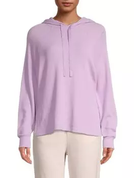 Толстовка Lisle в рубчик реглан Loveshackfancy, лаванда