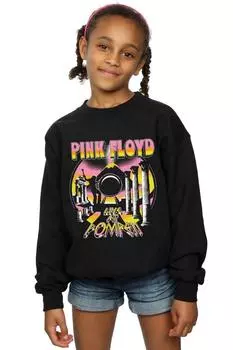 Толстовка Live At Pompeii Volcano Pink Floyd, черный