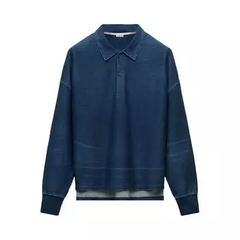 Толстовка Loewe Polo Sweatshirt 'Indigo Blue', синий