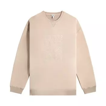 Толстовка Loewe Relaxed Fit Sweatshirt 'Dark Beige', желто-коричневый
