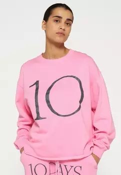 Толстовка LOGO 10DAYS, розовый