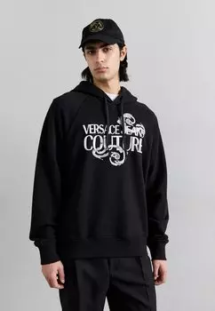 Толстовка LOGO BAROQUE Versace Jeans Couture, черный