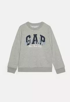 Толстовка Logo City Crew Girls GAP, цвет grey