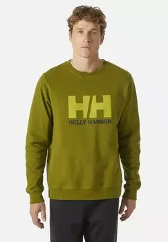 Толстовка LOGO CREW Helly Hansen, цвет olive green