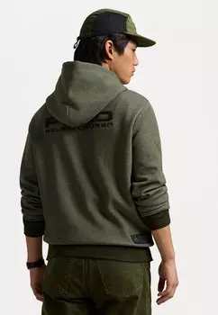 Толстовка LOGO DOUBLE-KNIT HOODIE Polo Ralph Lauren, оливковый