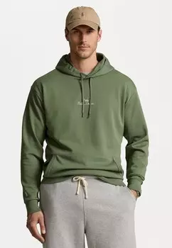 Толстовка LOGO DOUBLE KNIT HOODIE Ralph Lauren, оливковый