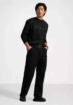 Толстовка LOGO DOUBLE-KNIT SWEATSHIRT Polo Ralph Lauren, черный