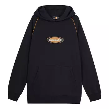 Толстовка logo hoodie 'black' Timberland, черный