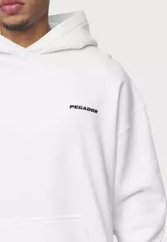 Толстовка Logo Hoodie Pegador, белый