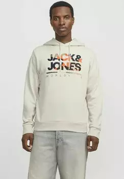 Толстовка LOGO Jack & Jones, белый